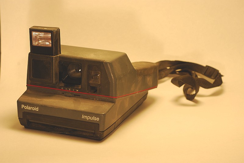 Mit dieser Polaroid habe ich früher unsere Baustellen dokumentiert.