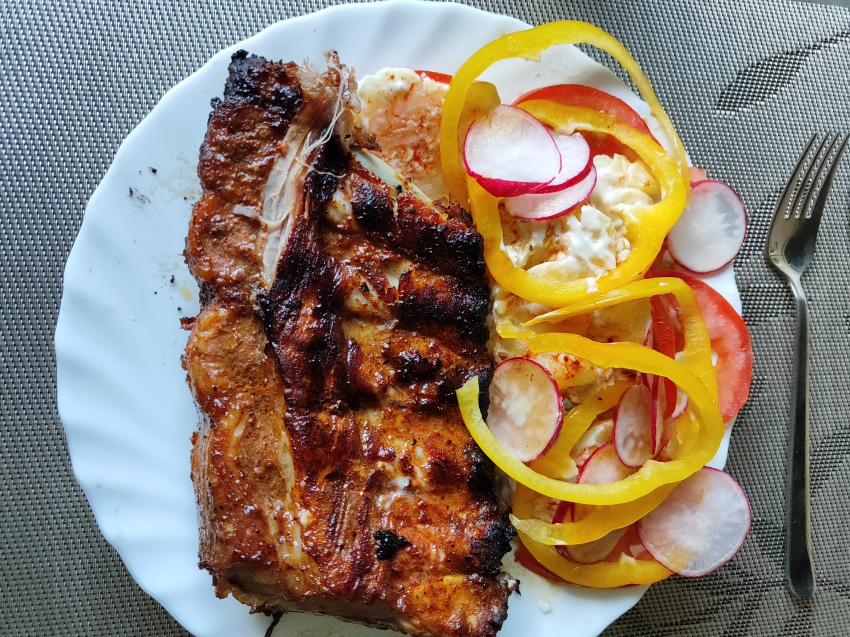 Mmmmmh, überraschende Einladung zum Abendbrot bei Nachbars....jpg