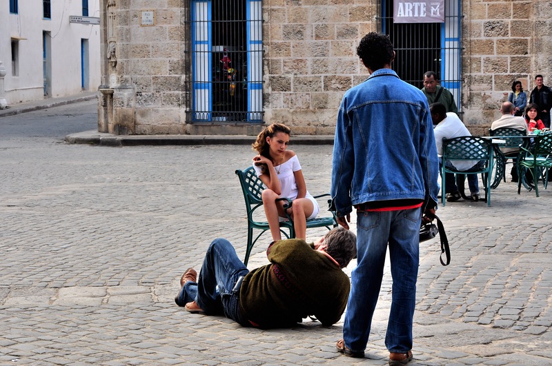 Model-Shooting in der Altstadt