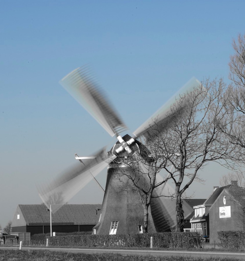 Molen De Zwaan, Kerkwerve, Niederlande
