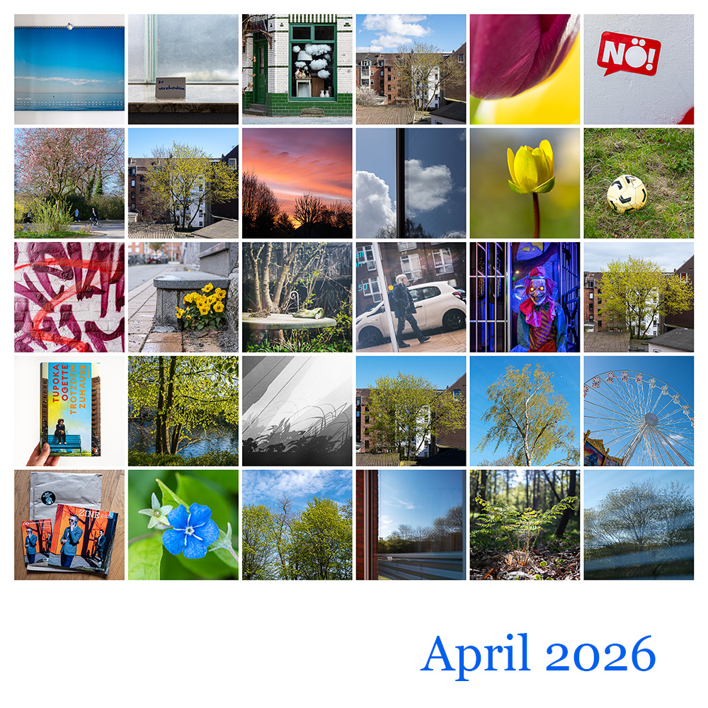 Monatsmosaik April 2026