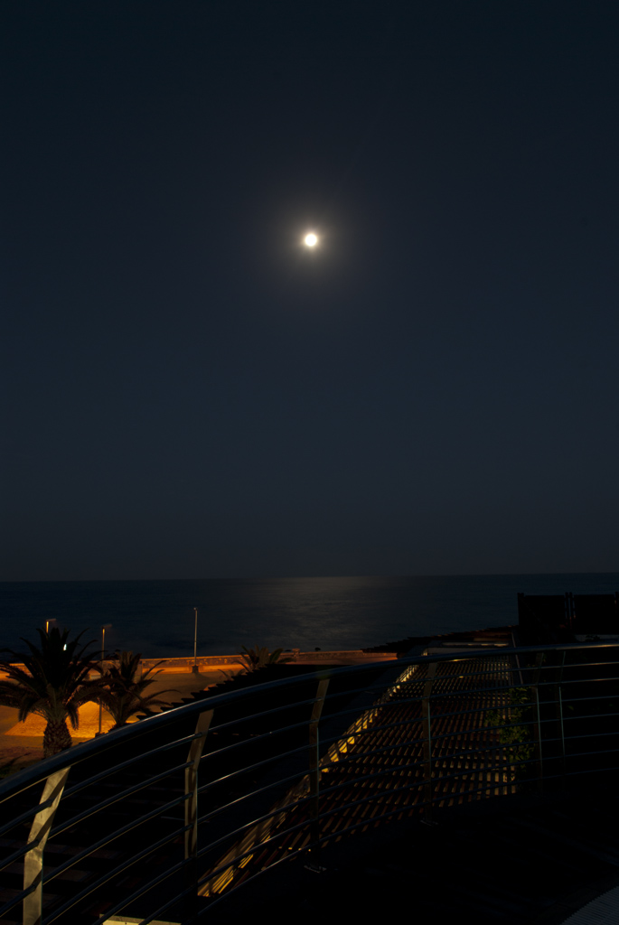 Mond vor Maspalomas 2