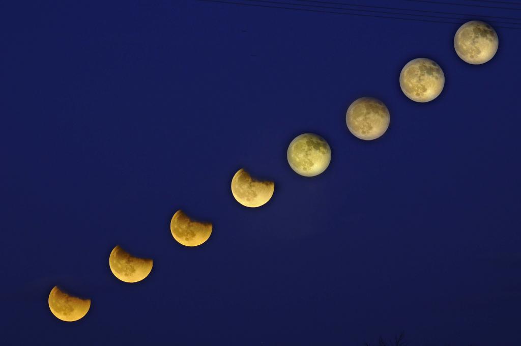 Mondfinsternis Comb