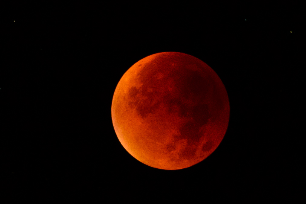Mondfinsternis "Blutmond"