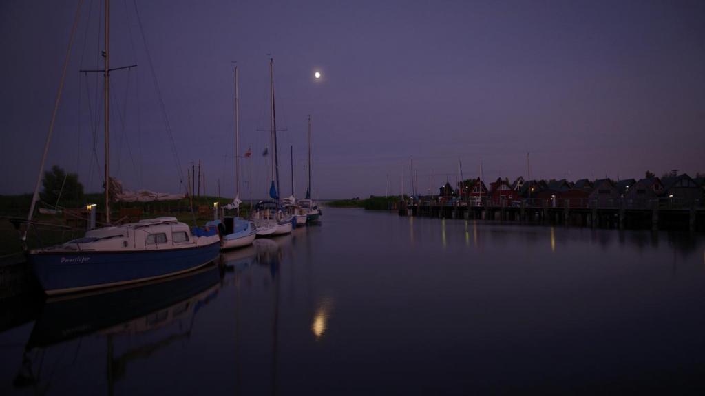 Mondschein im Hafen