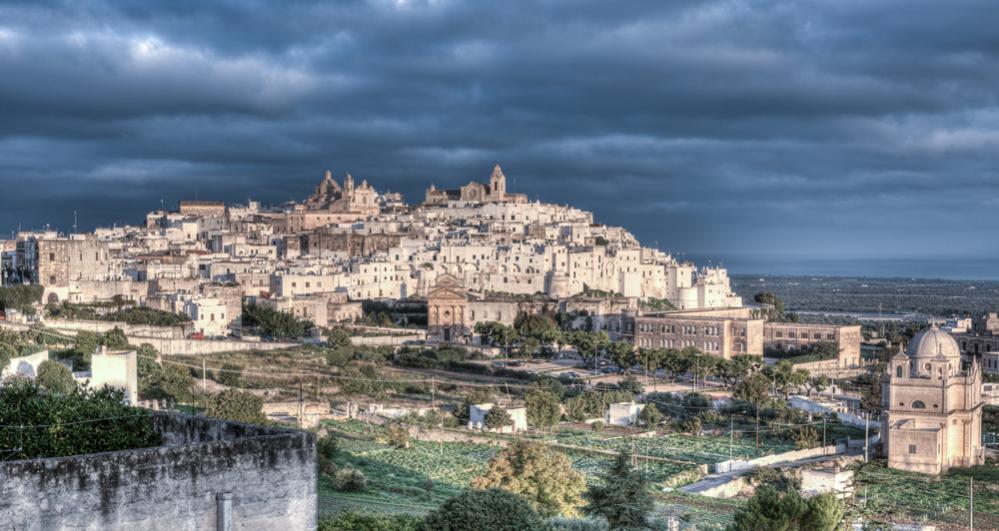 Morgenansicht von Ostuni (Apulien)
HDR mit Photomatix Pro 4