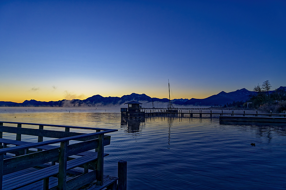 Morgenstille am Chiemsee