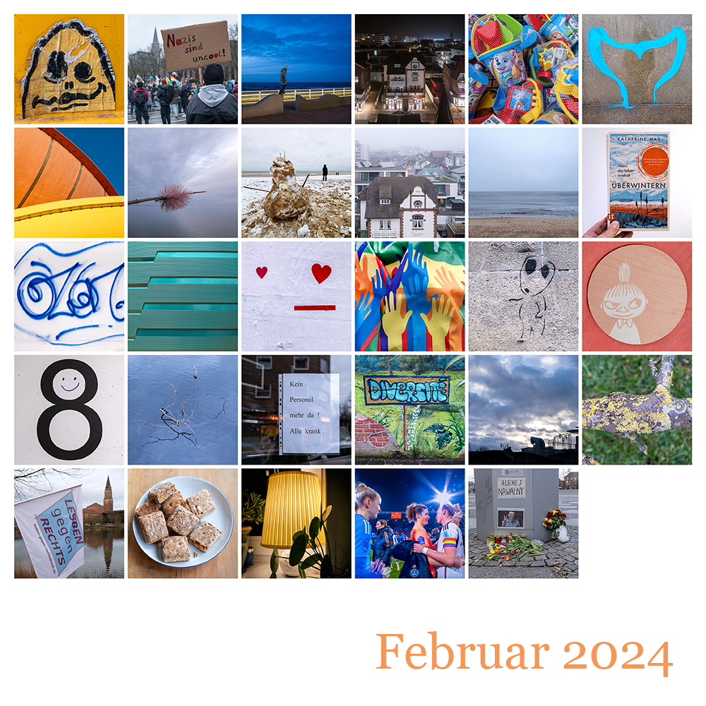 Mosaik 365 Februar 2024 © 2024 Sabine Lommatzsch