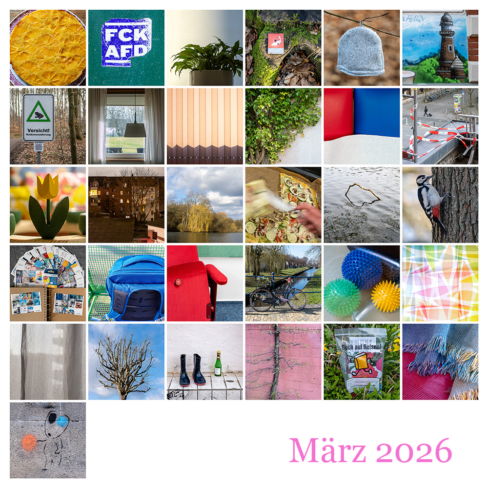 Mosaik 365 März 2026 © 2026 Sabine Lommatzsch