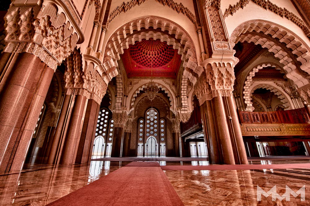 Moschee Hassan II - Gebetsraum