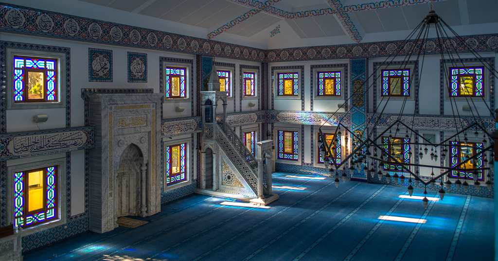 Moschee von oben
