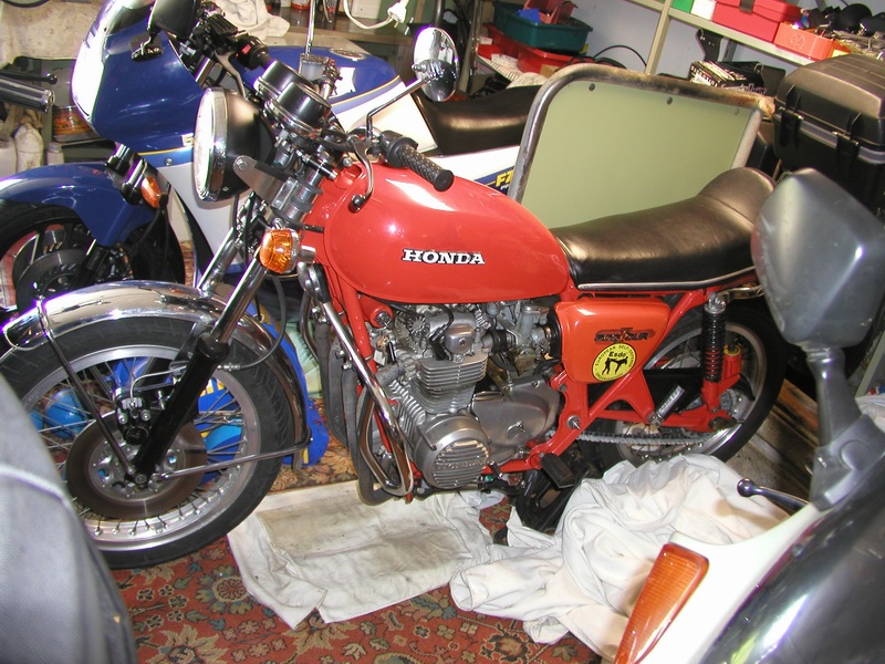 motorrad Honda 500 Fuor 1972