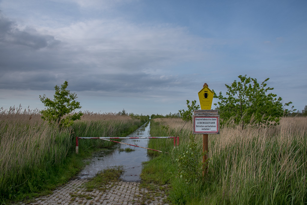 Munitionsreste im Naturschutzgebiet