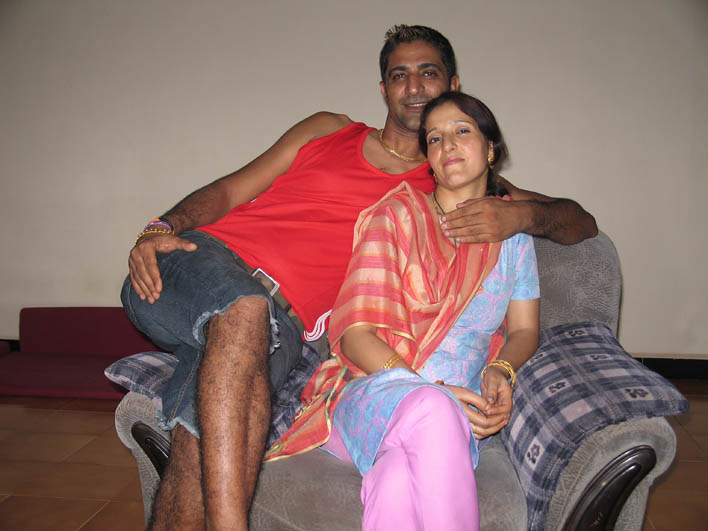 My Kashmiri friend Arif and his wife Masuda