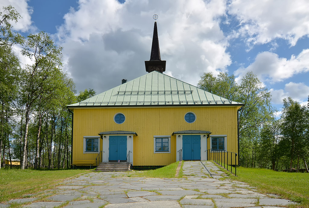Nähe Kiruna, Schweden