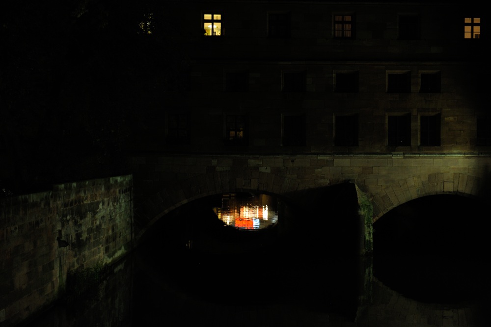 Nürnberg
Heilig-Geist-Spital
von der Spitalbrücke aus