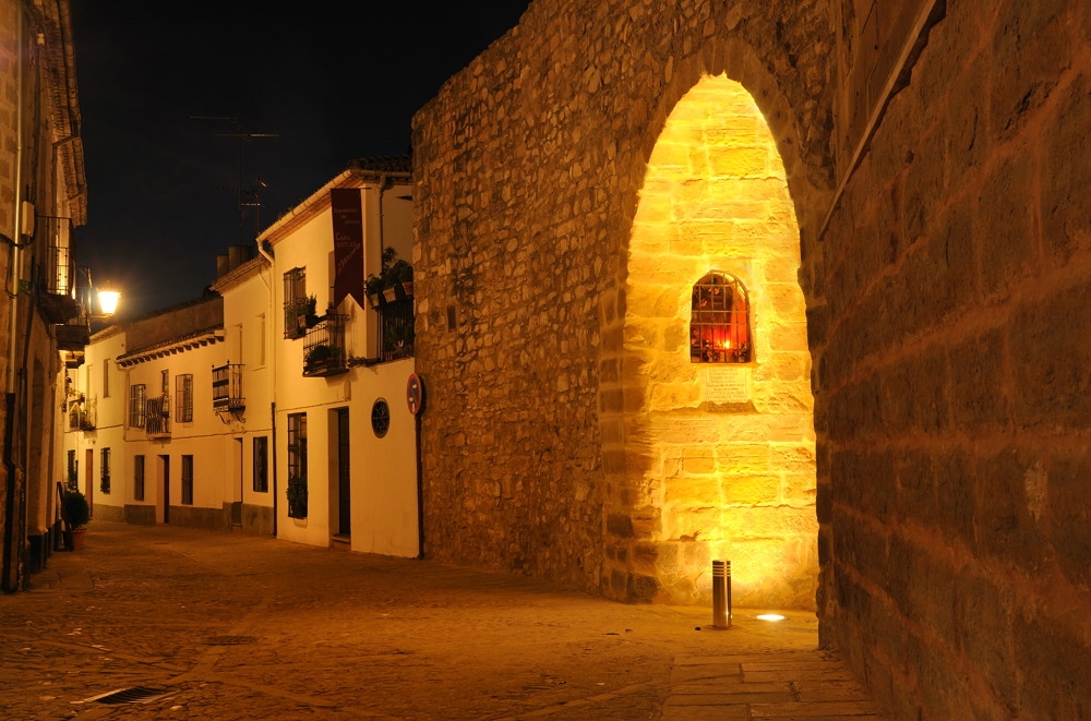 Nacht in Baeza