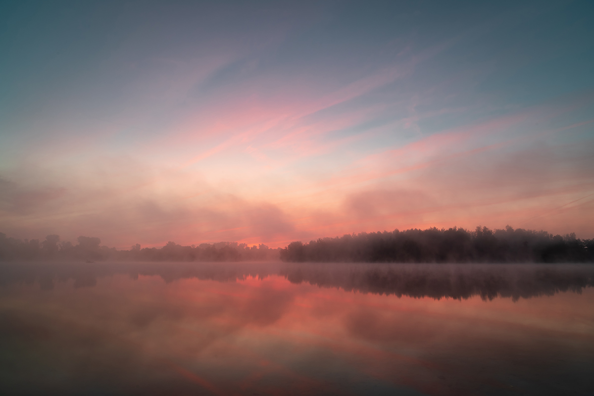 Nebel steigt auf
