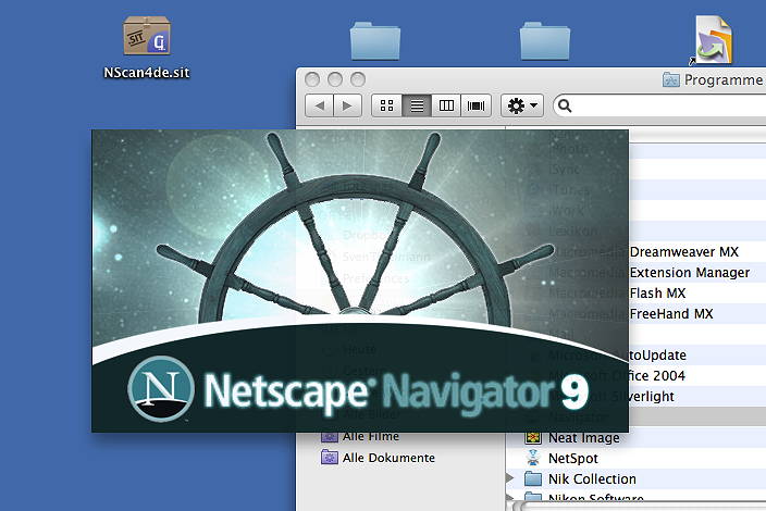 Netscape Screen
