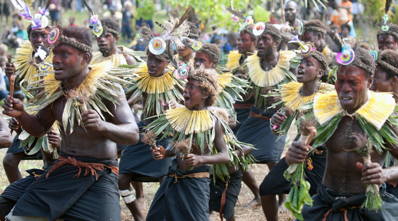 New Ireland Dancer - Malagan Festival