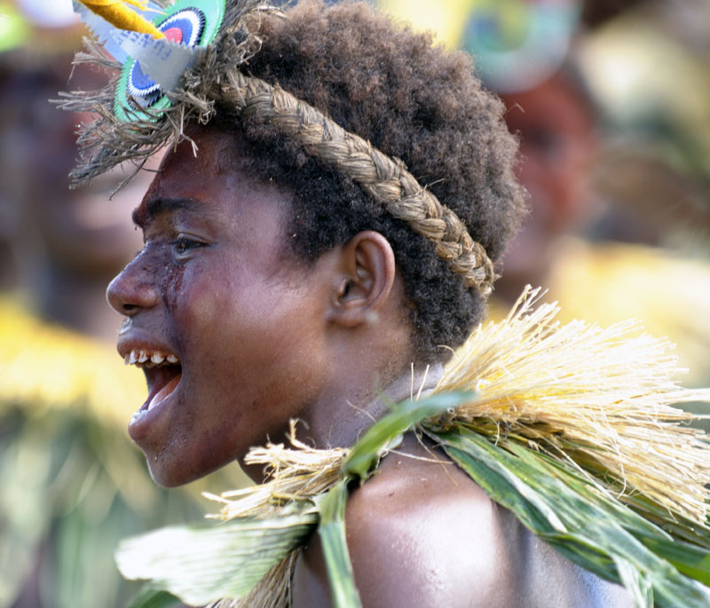 New Ireland Dancer - Malagan Festival