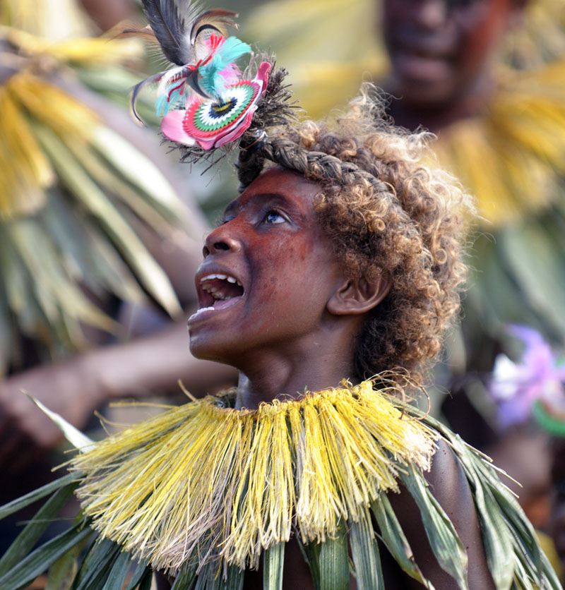 New Ireland Dancer - Malagan Festival