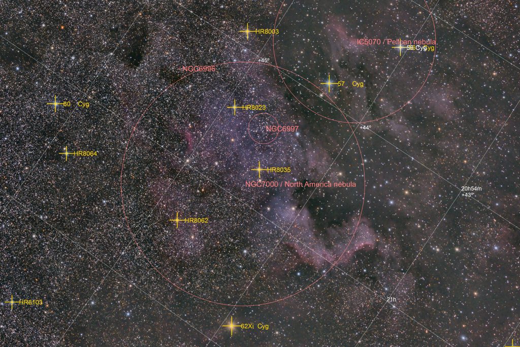 ngc7000 / Nordamerikanebel Texture
