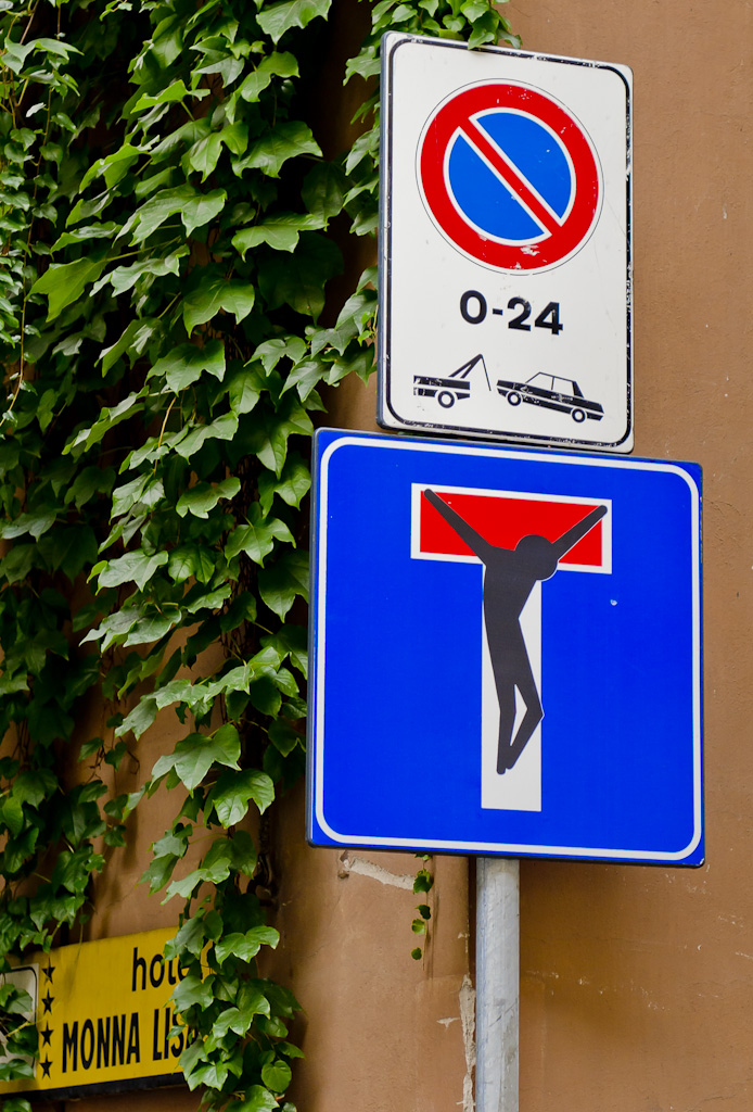 nicht parken, hier hängt schon wer
