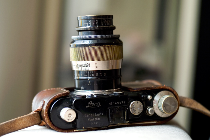 Nickel 9cm + Leica II 3