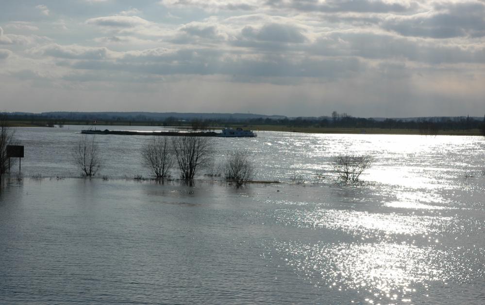 Niederrhein, gegenüber von Xanten