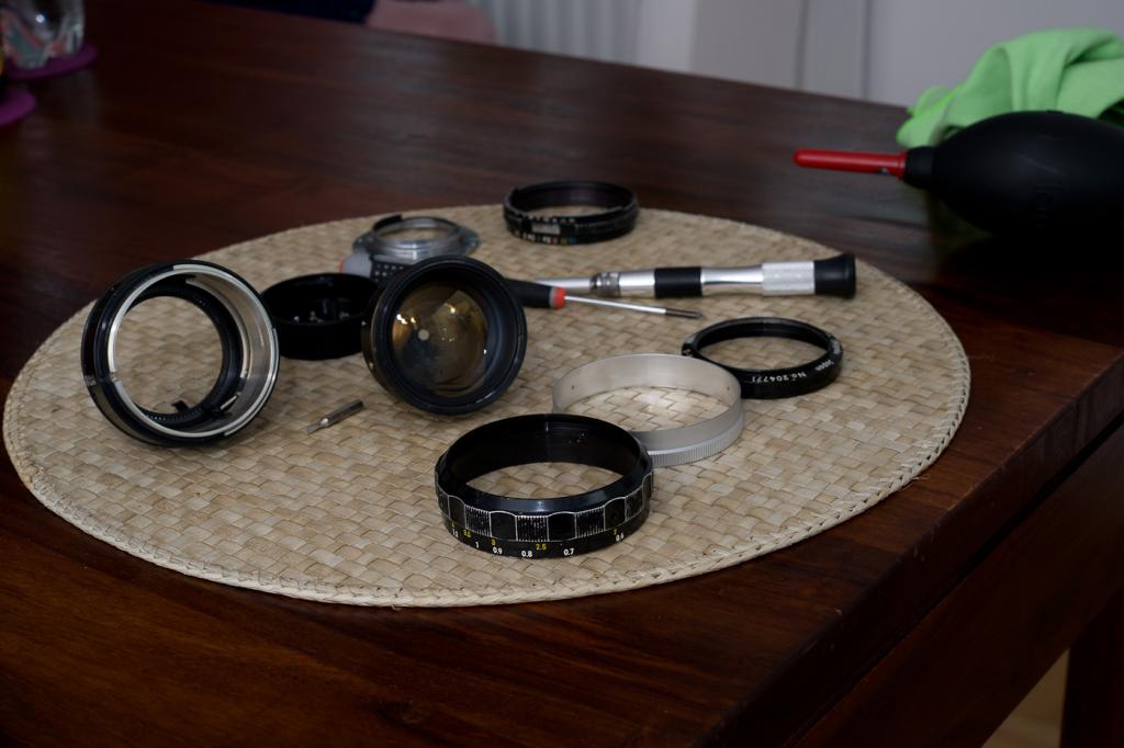 Nikkor S 55mm 1.2 zerlegt (1 von 10)