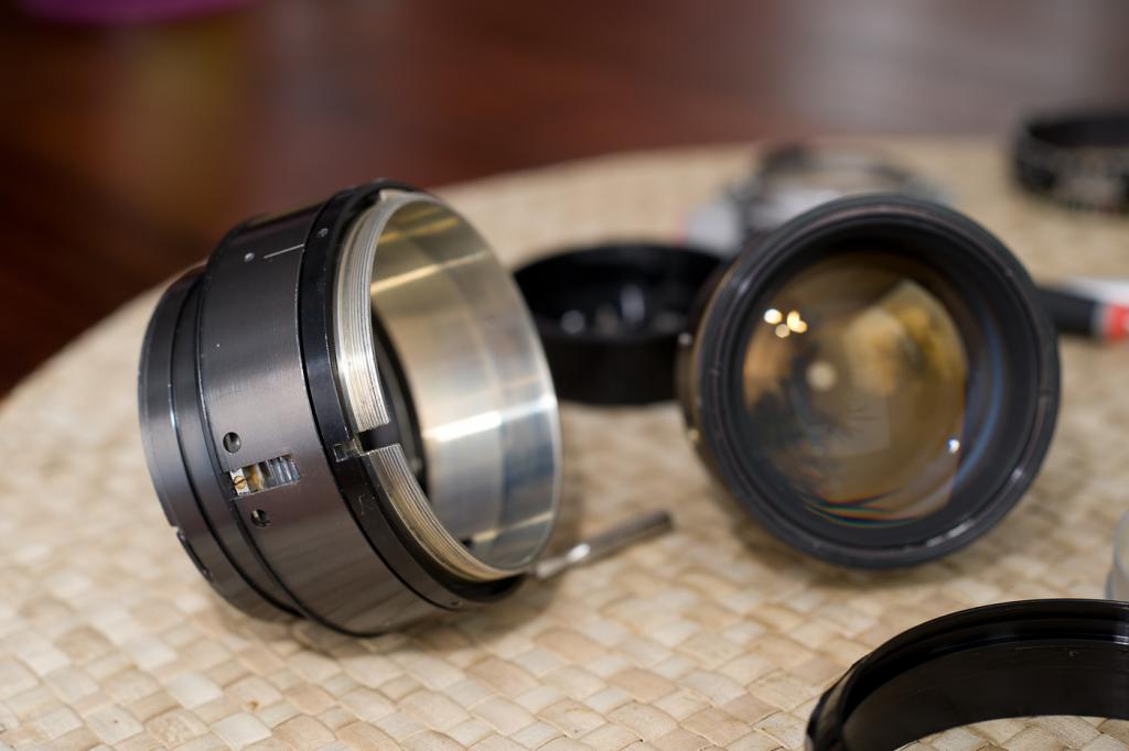 Nikkor S 55mm 1.2 zerlegt (3 von 10)