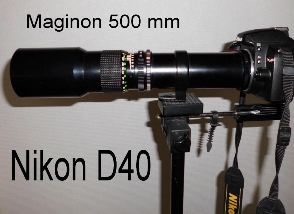 Nikon D40 500er
