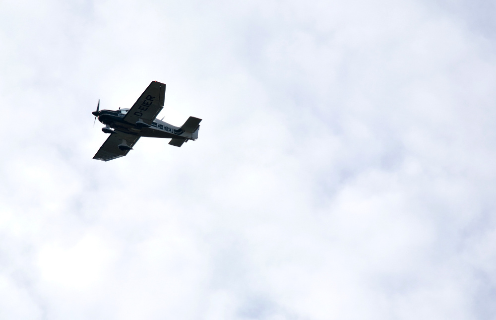 Nikon D5200 Flugzeug EIER
