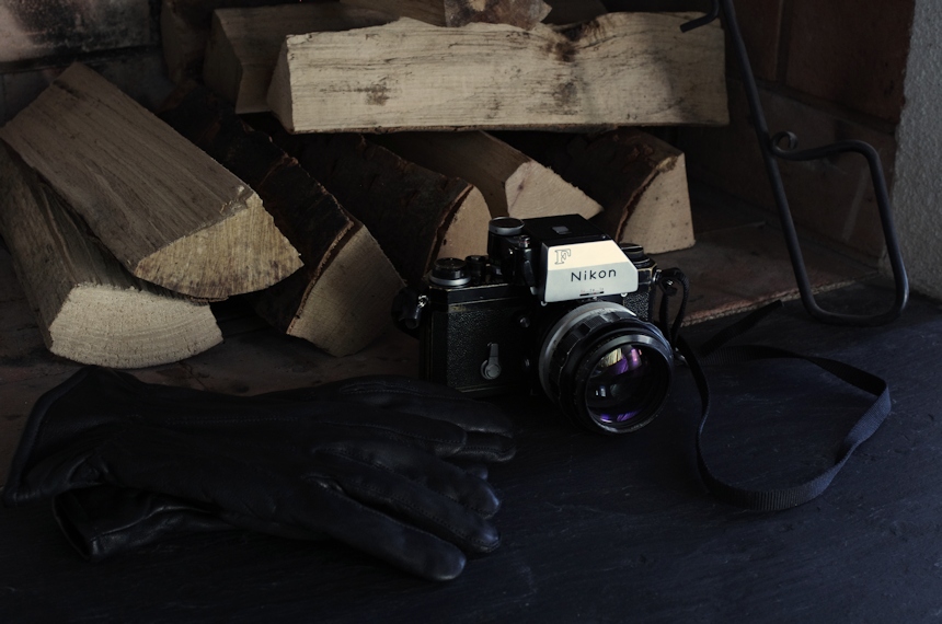 Nikon F in winterlicher wärme
