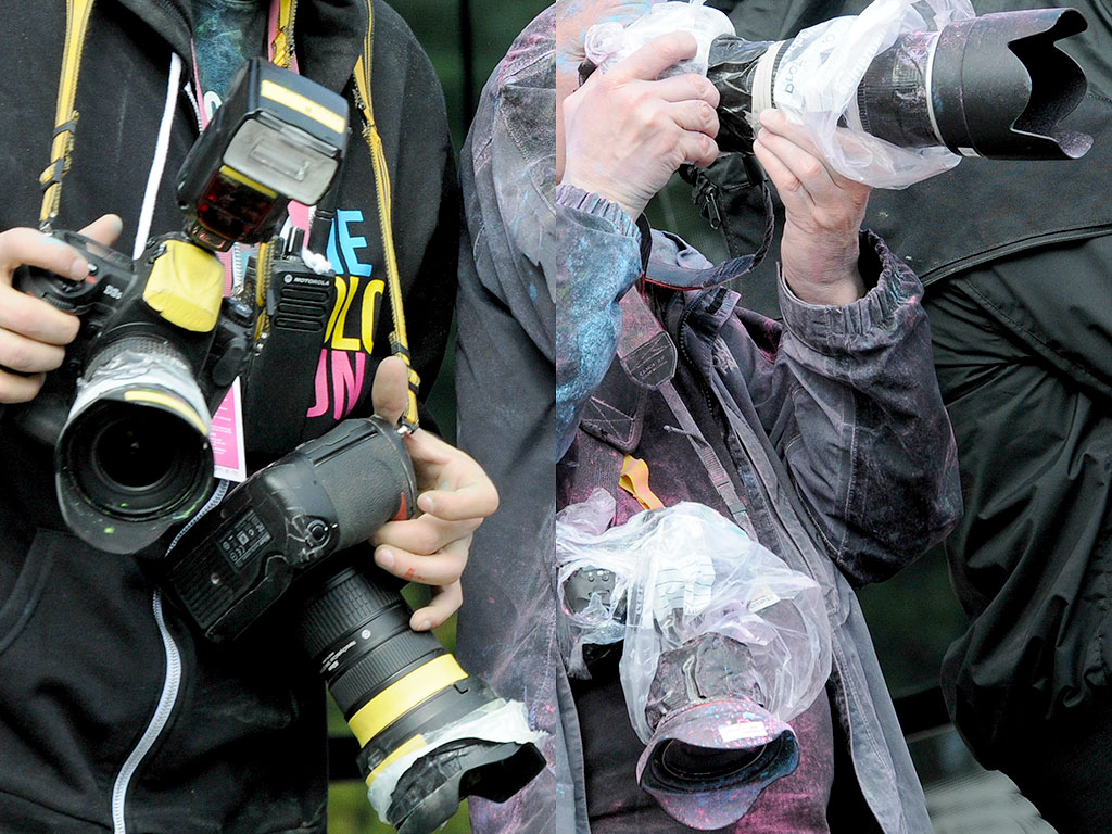 Nikon und Canon vereint beim Color Run 2013 in Hamburg