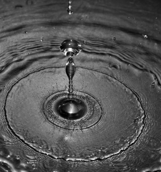 Noch ein Wassertropfen