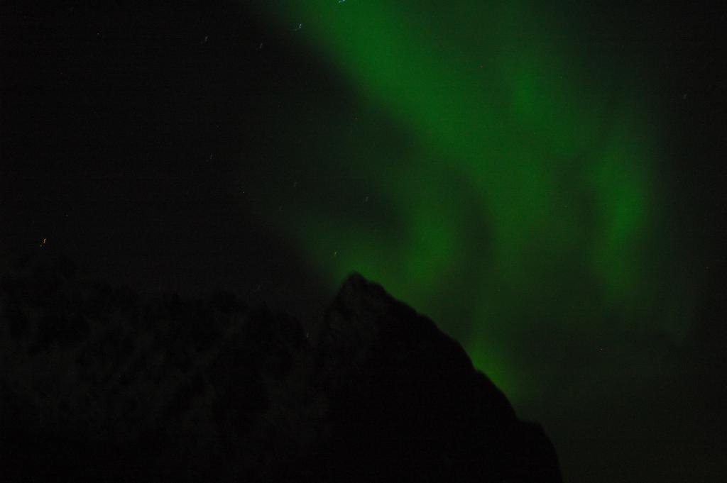 Nordlicht bei Finnkirka