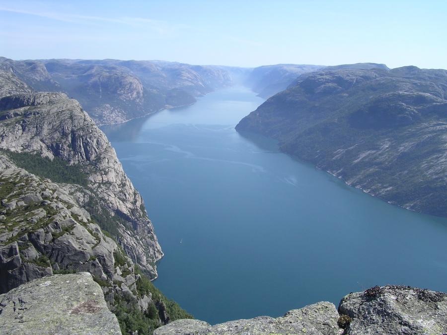 Norwegen
Blick vom Prediktstuhl