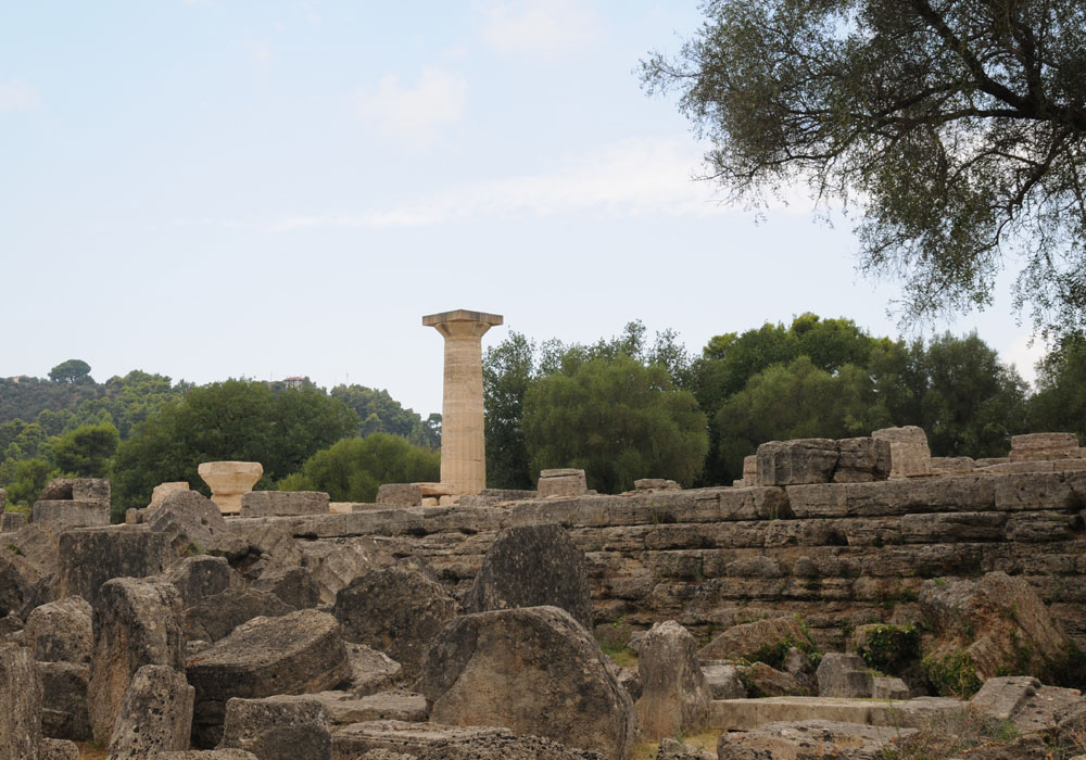 Olympia, Zeus Tempel