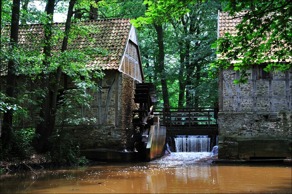 Overmeyer Doppelmühle Hopsten - Halverde 06/2011
