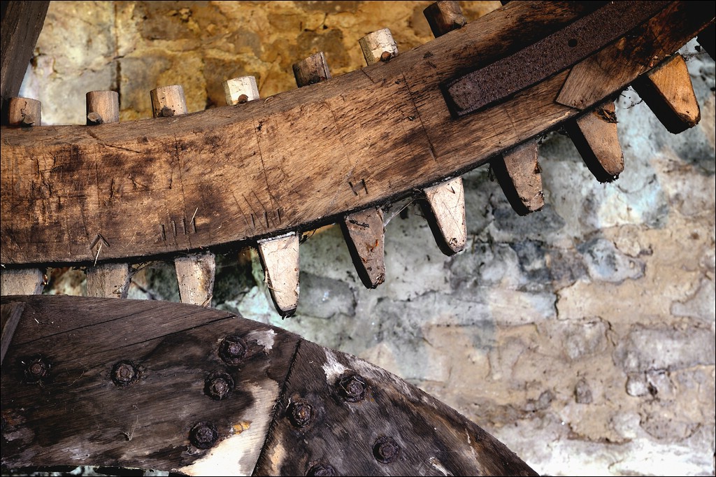 Overmeyer Doppelmühle Hopsten - Halverde - Zahnräder 06/2011