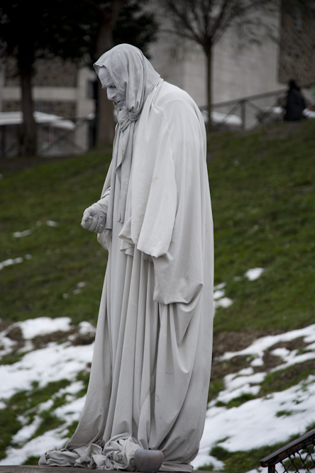 Pantomime auf den Montmartre