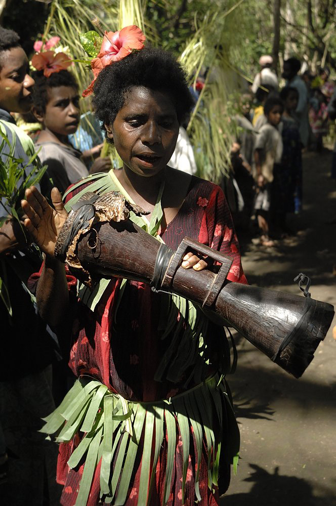 Papua Empfang