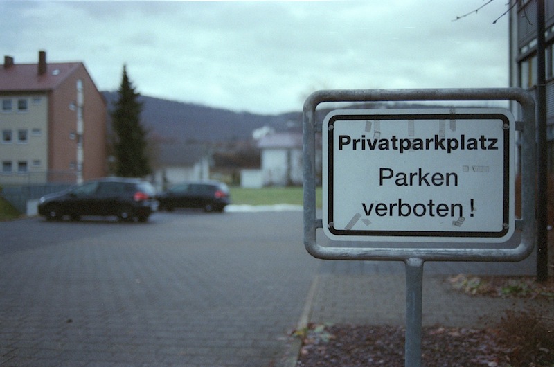 Parken verboten