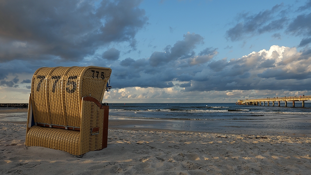 Platz nehmen und genießen Ostsee