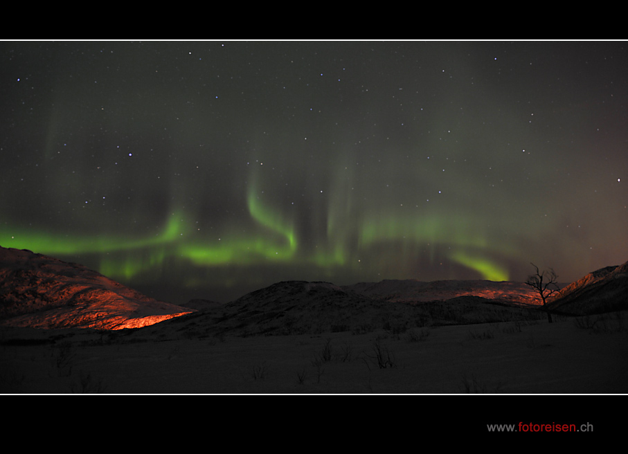 Polarlicht in Nordnorwegen