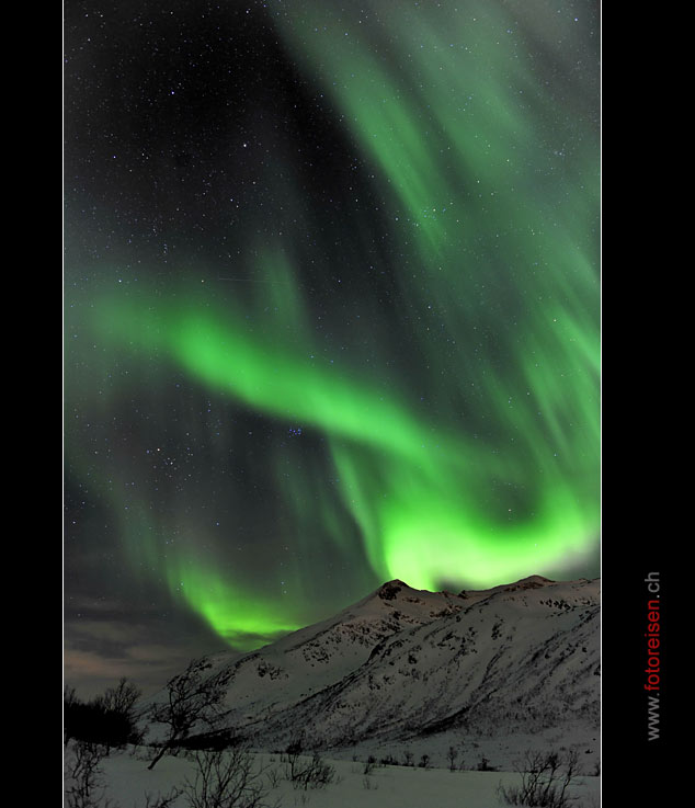 Polarlicht in Nordnorwegen
