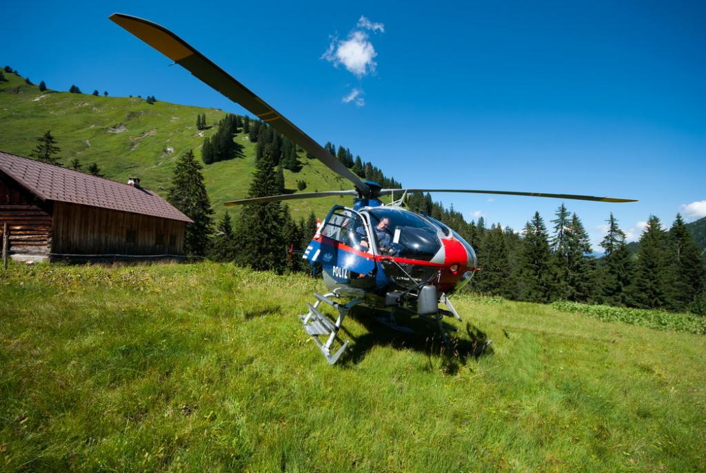 Polizeihubschrauber Libelle