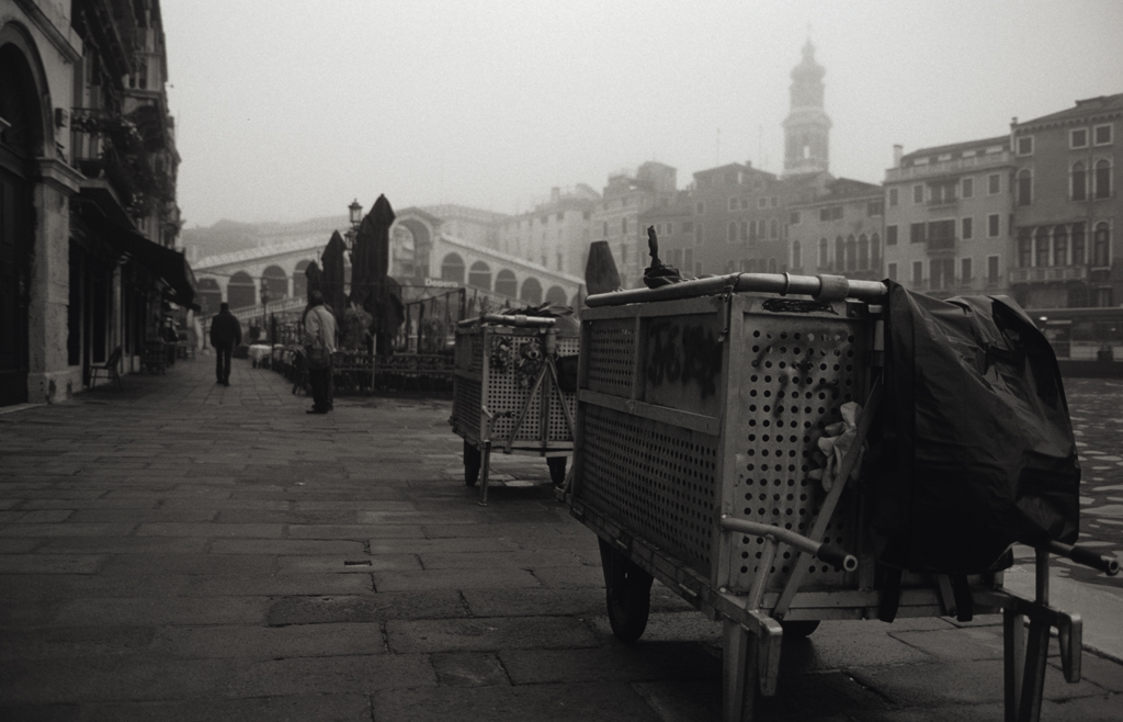 ponte di rialto - variationen im nebel